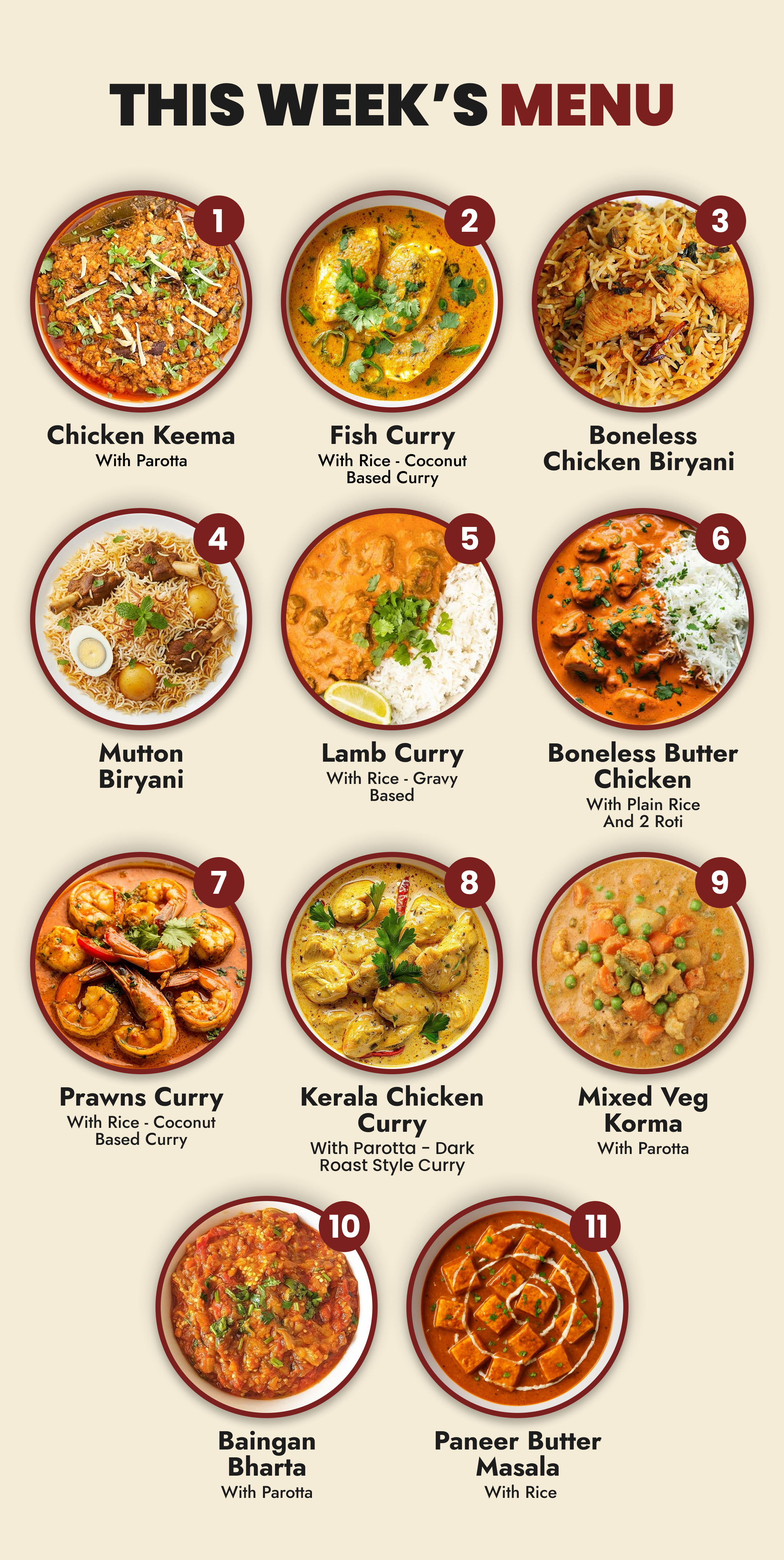 Mix and Match 7 Meals